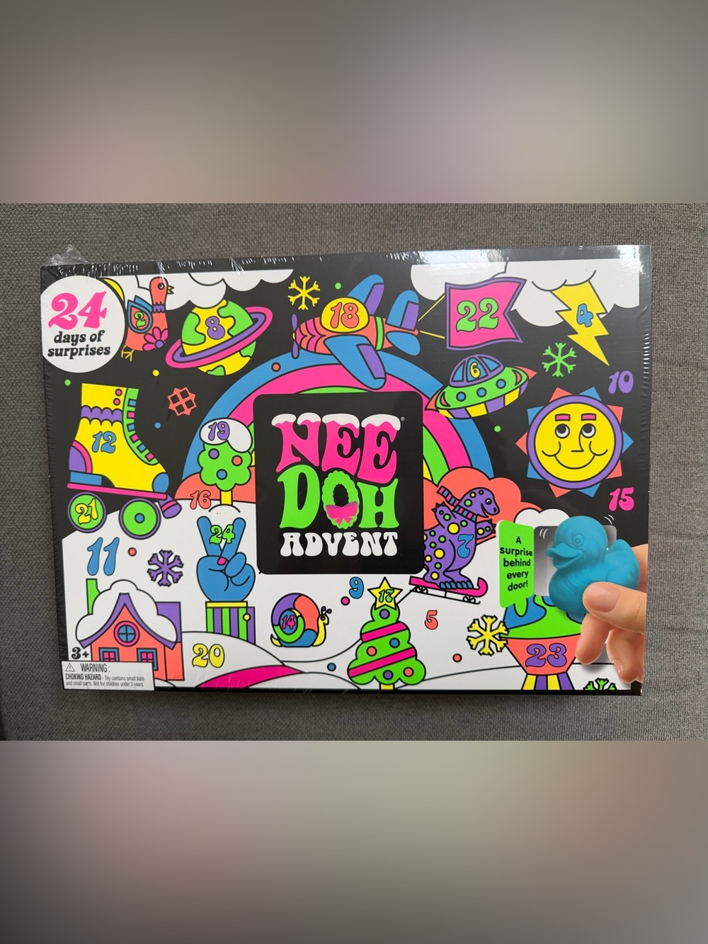 NeeDoh Advent Calendar - Colorful Kids Toys Set